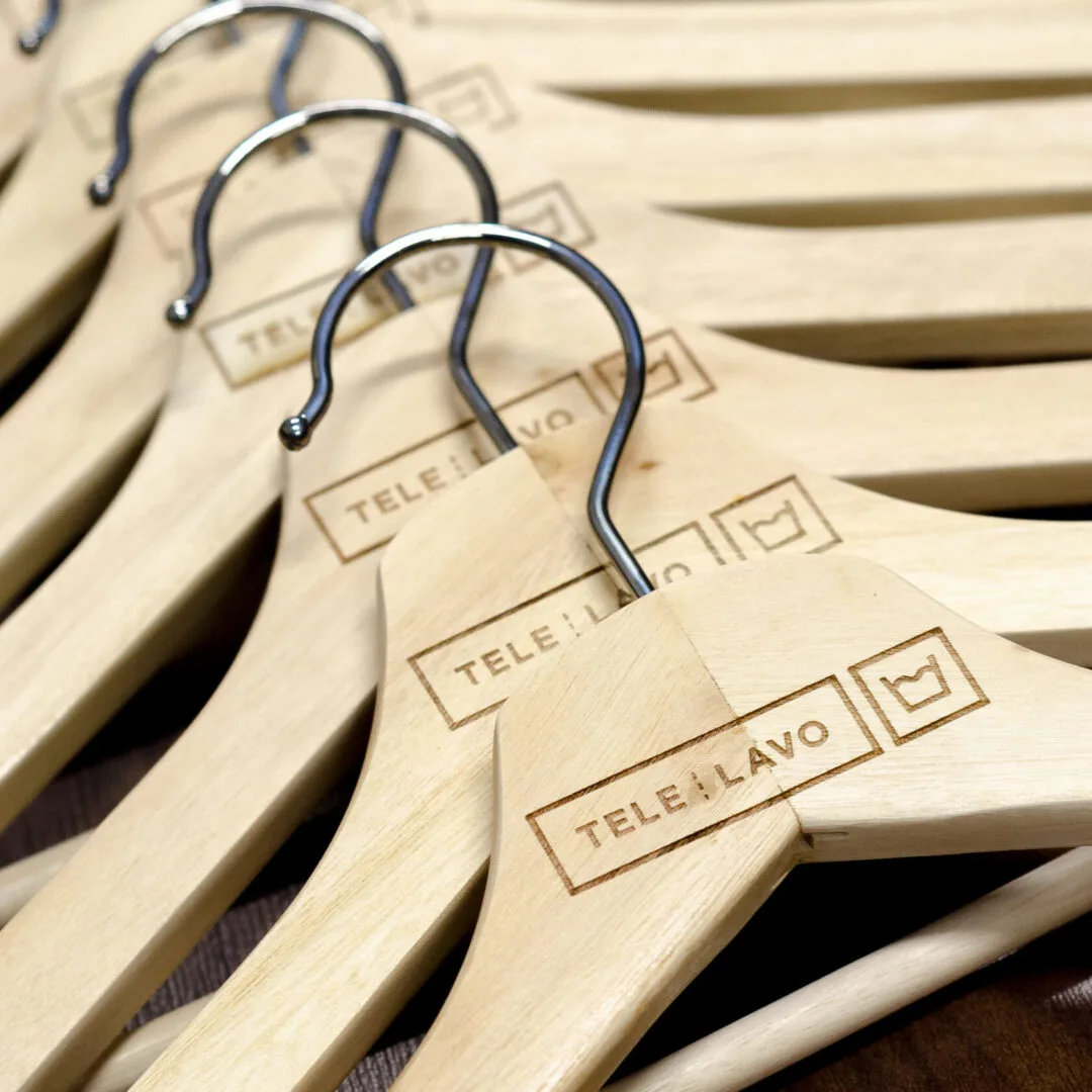 Marcaje de perchas para TELELAVO
