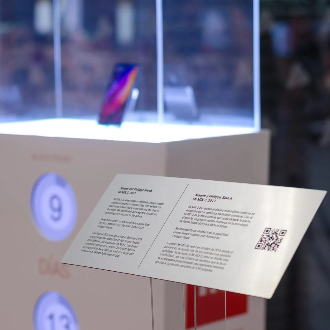 Placa informativa XIAOMI