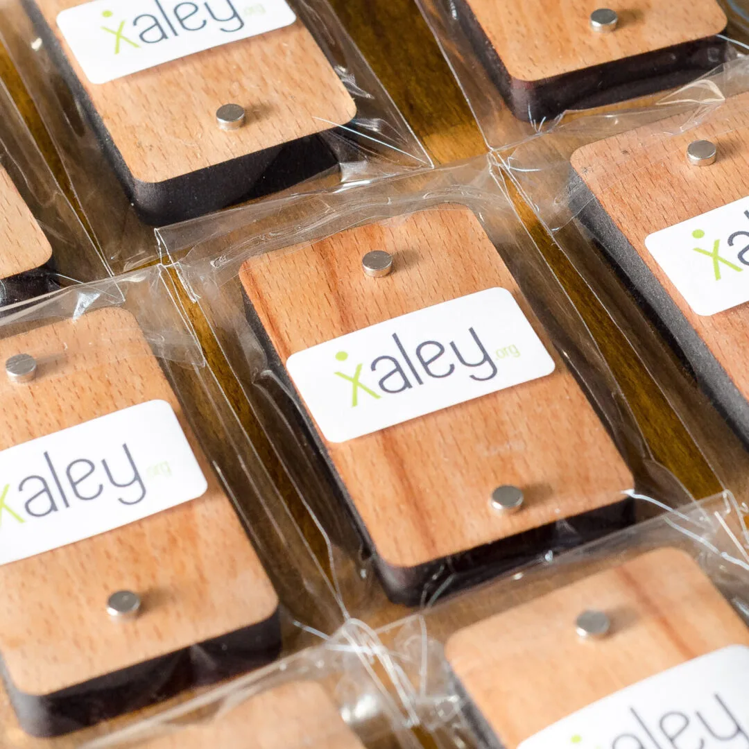 Artículos promocionales para Fundación XALEY