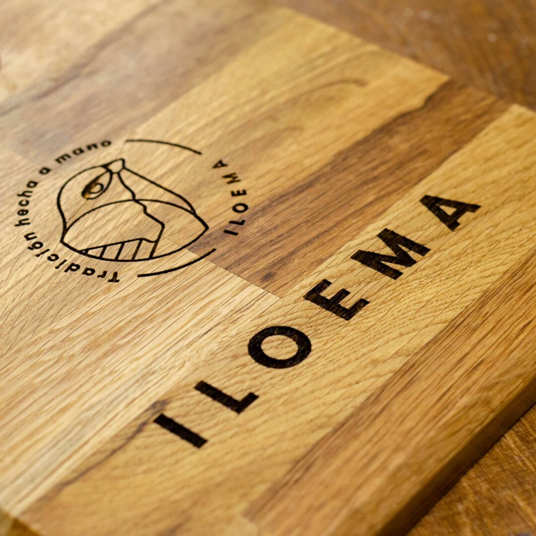 Placa de madera para ILOEMA y BEAN HOME