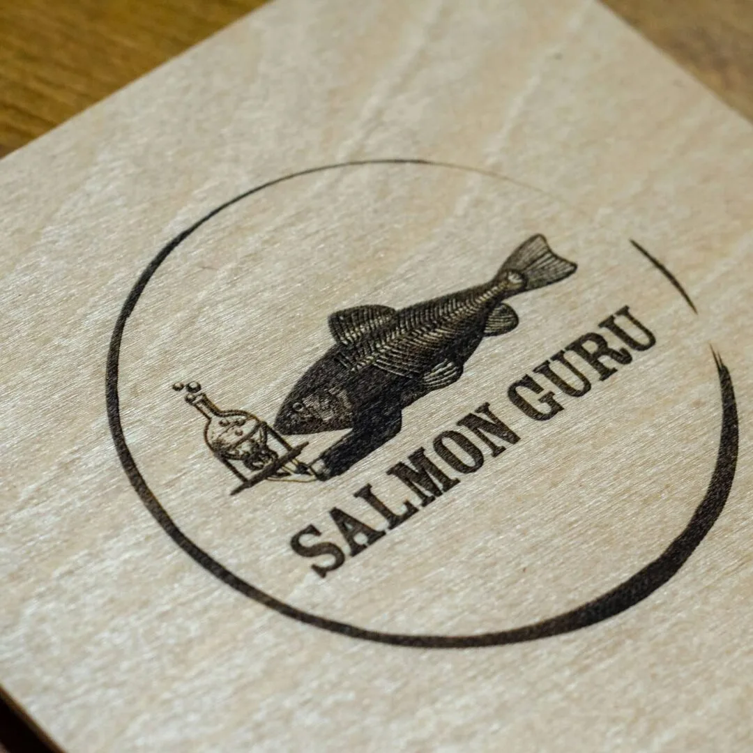 Cartas para evento de coctelería de SALMON GURU