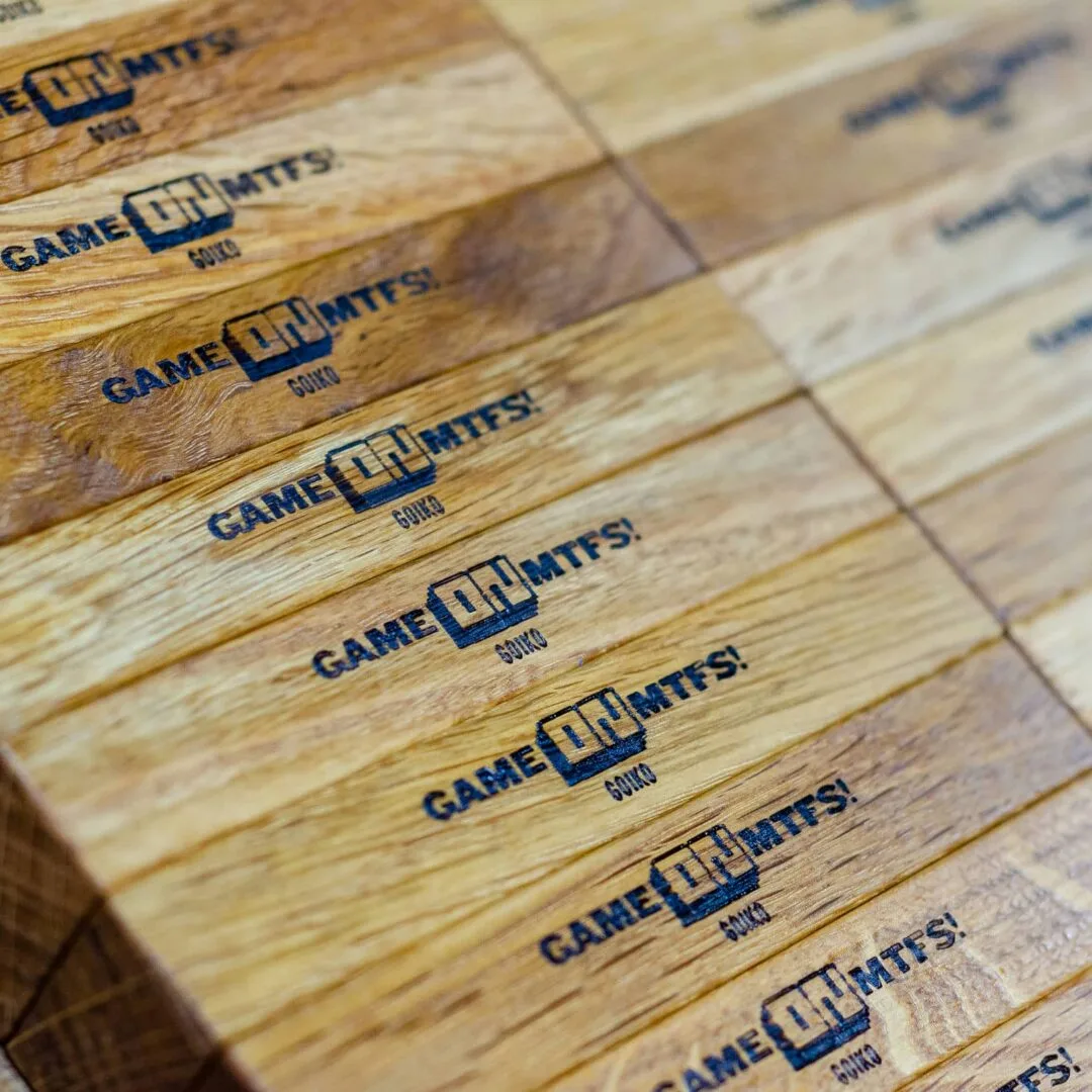 Bases de madera para trofeos de evento de GOIKO
