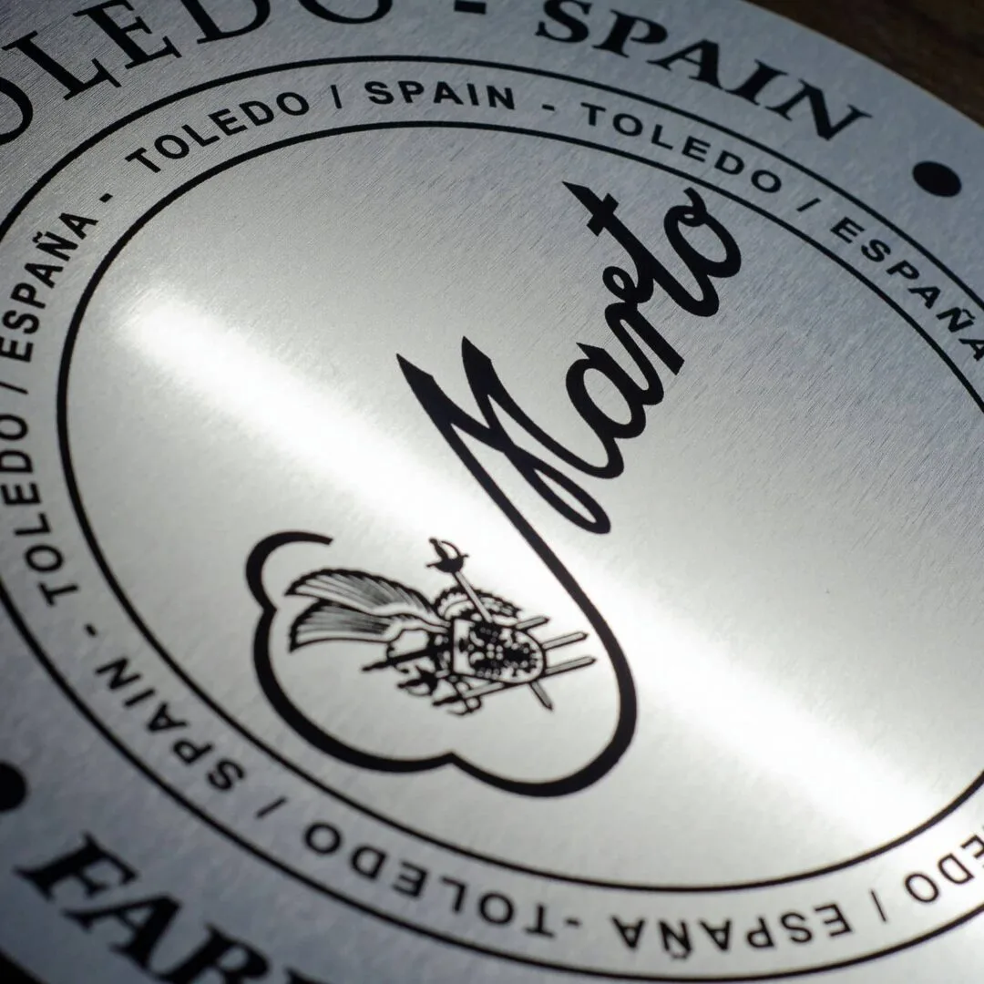 Señalética para museo de espadas