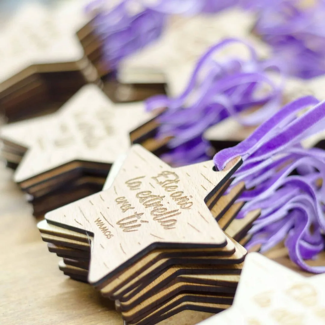 Estrellas de navidad para clientes de WAMOS