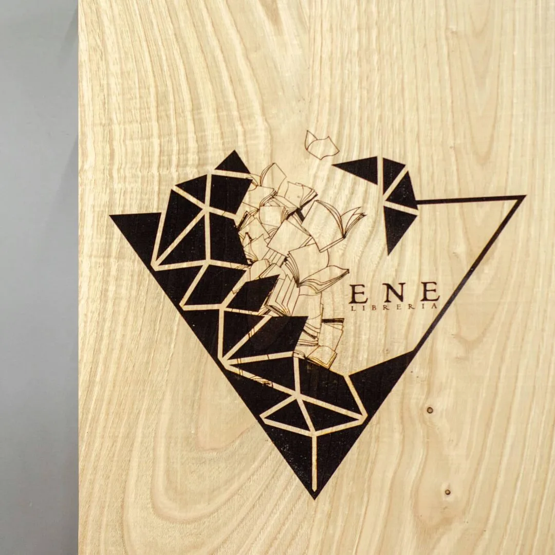 Rótulo para local LIBRERÍA ENE