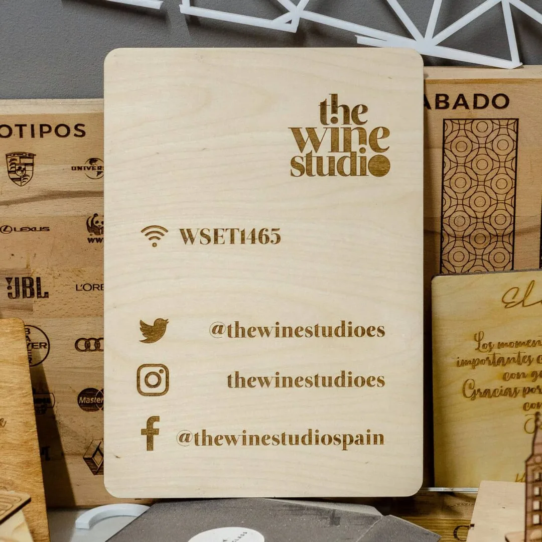 Cartel redes sociales THE WINE STUDIO