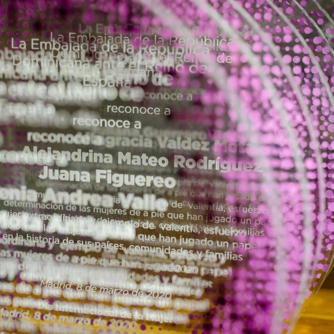 Trofeos para la EMBAJADA DE REPÚBLICA DOMINICANA