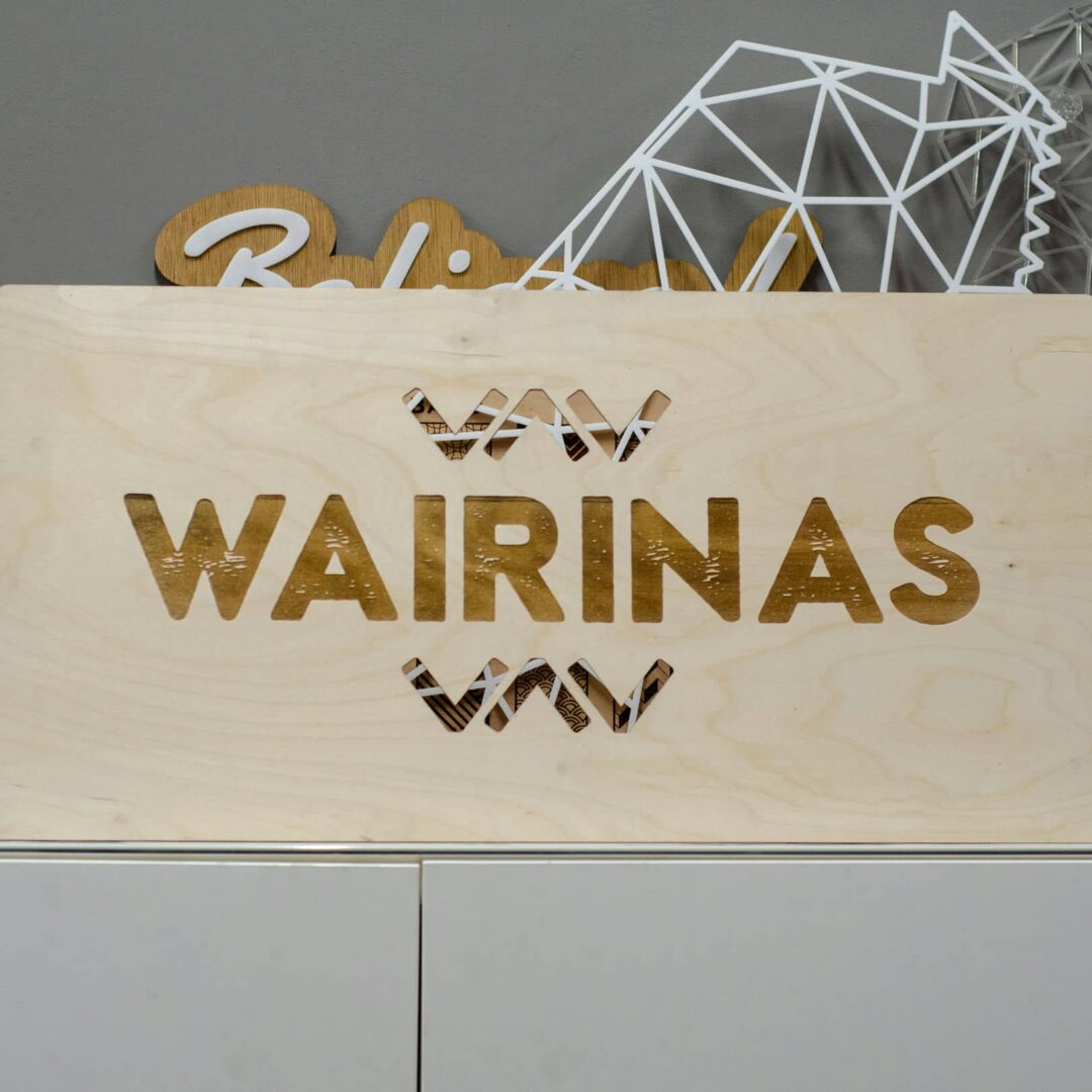 Rótulo para marca WAIRINAS