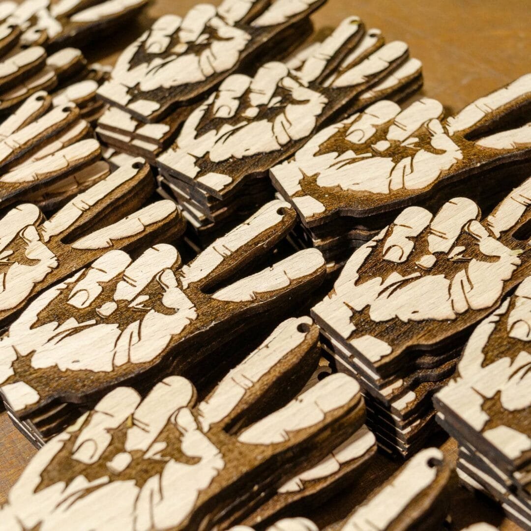 Llaveros para FUNDACIÓN VIVIR DOS VECES