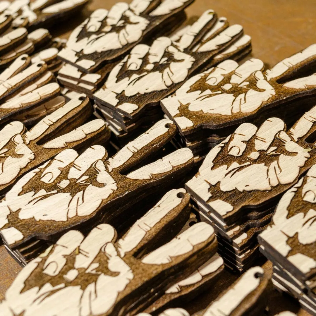 Llaveros para FUNDACIÓN VIVIR DOS VECES